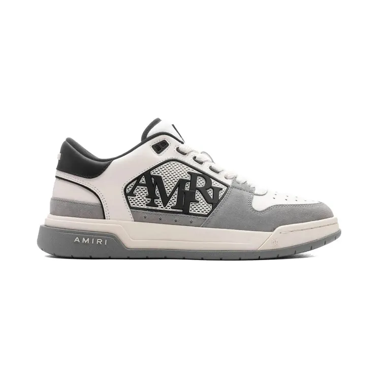 AMIRI Classic Low White Grey Black (AMFOSR1067-001)