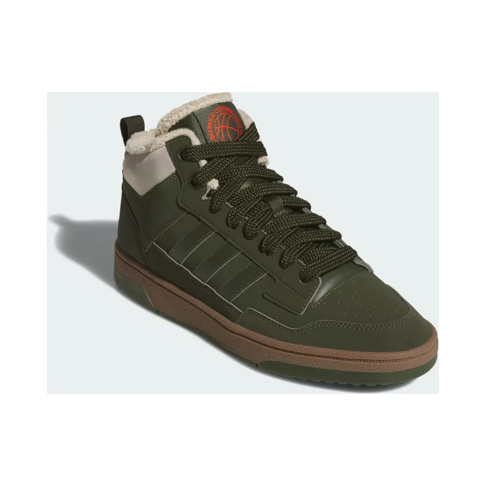 Adidas Rapid Court Mid Winterized Night Cargo / Night Cargo / Wonder Beige (KI3908)