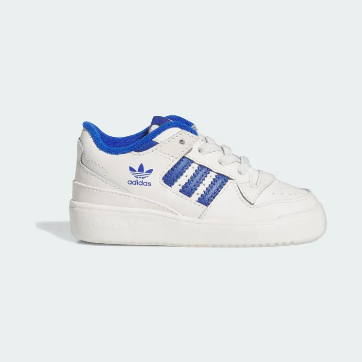 Adidas Forum Low CL Elastic Laces Kids Core White / Royal Blue / Core White (IH7924)
