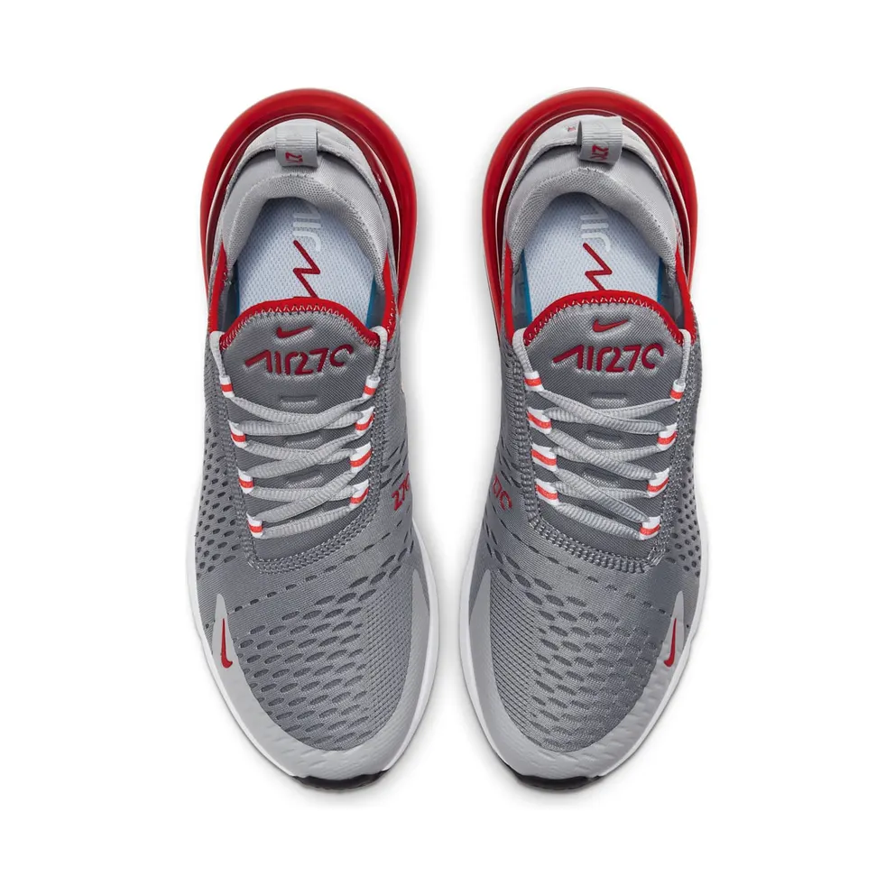 Nike Air Max 270 Particle Grey University Red Particle Grey/University Red-White (CW7048-001)