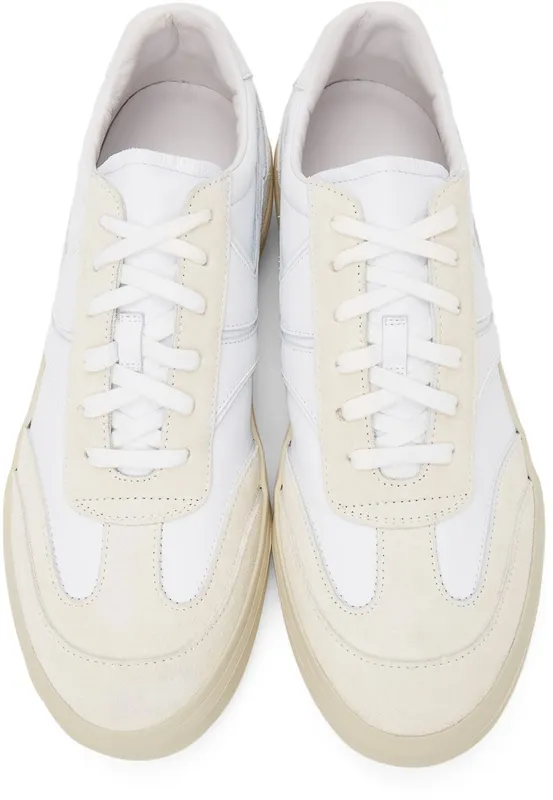 Dries Van Noten White Leather Low (SM212-103)