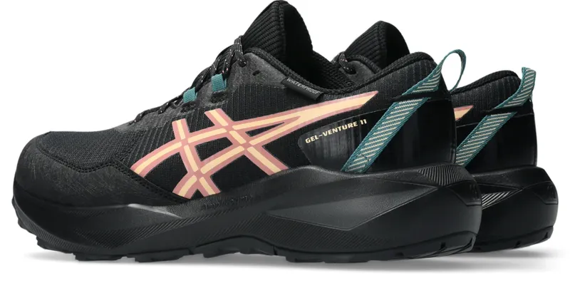 ASICS GEL-VENTURE 11 WATERPROOF “Black / Apricot Crush” (1012B934-001)