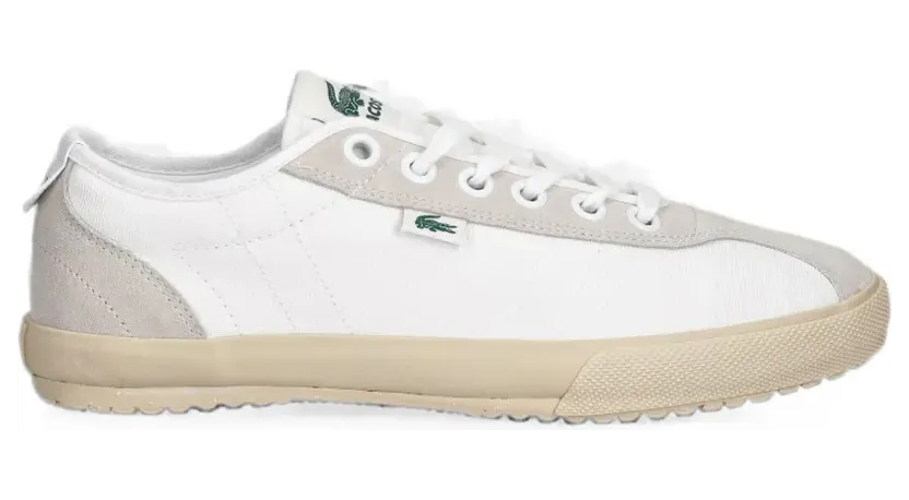 Lacoste Backslam met vlakken “White” (49CMA0035)