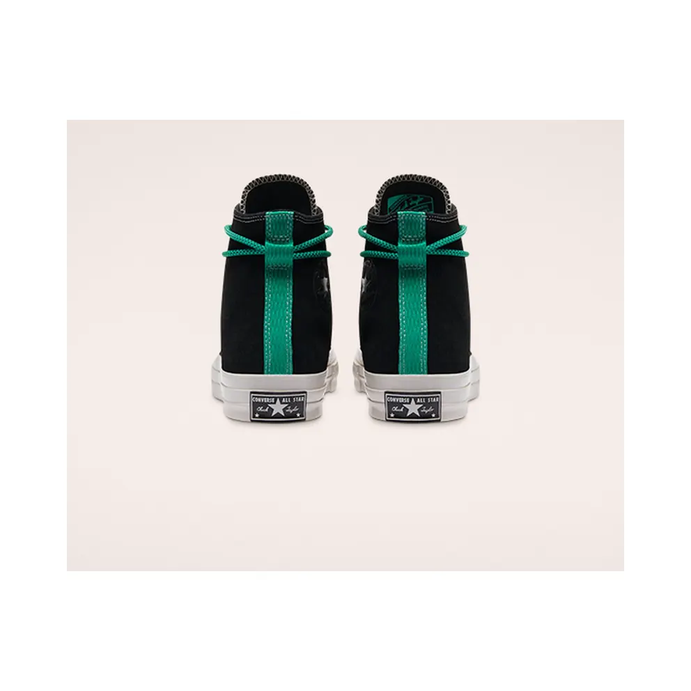 Converse Digital Terrain Chuck 70 High Top Black/court Green/pale Putty (170115C)