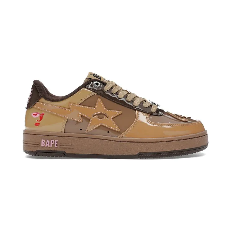 A Bathing Ape Bape Sta KidSuper Brown (1L23-191-912)