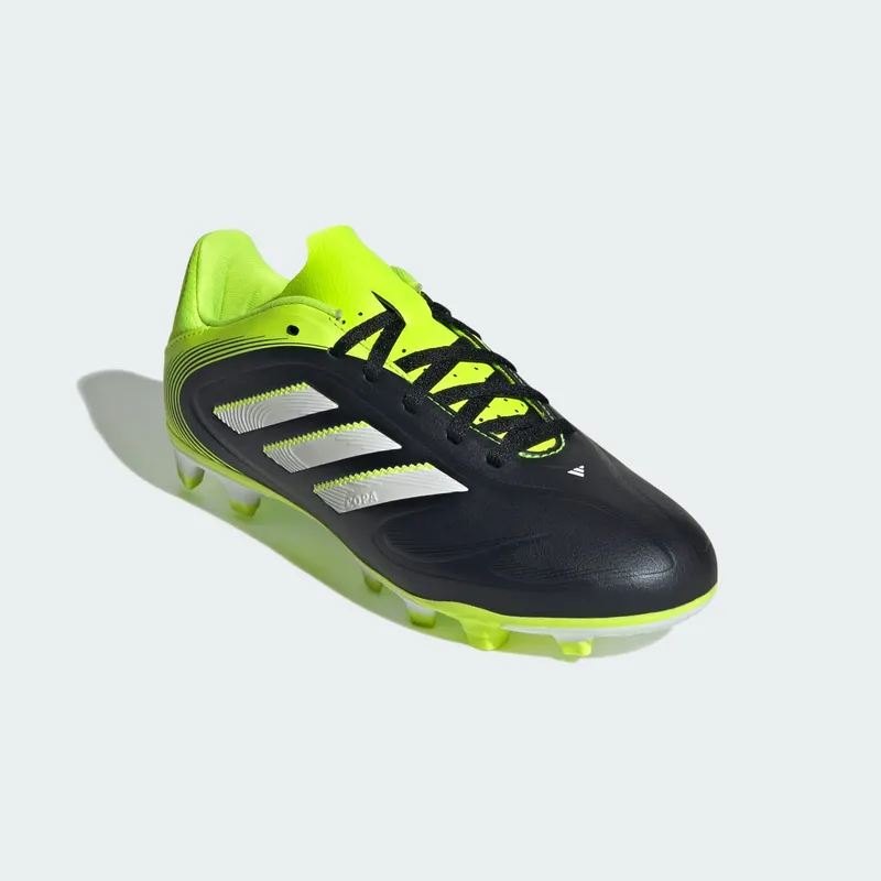 adidas Copa Pure 3 Club FG/MG Core Black Cloud White Lucid Lemon (JR2905)