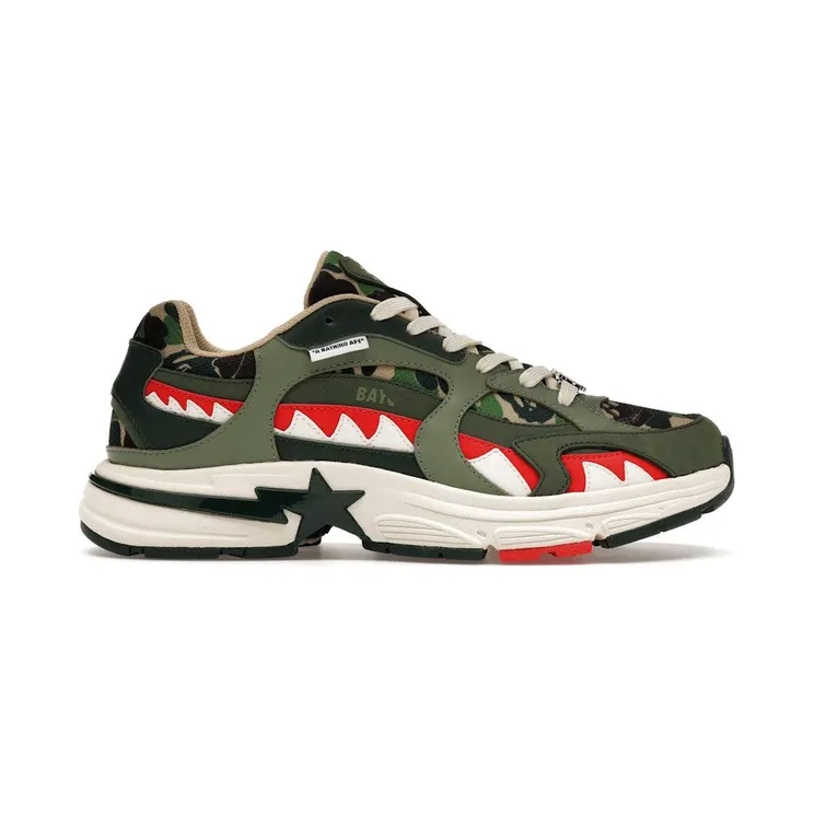 A Bathing Ape Shark Sta Bored Ape Yacht Club Green (1K73191913-GRN)
