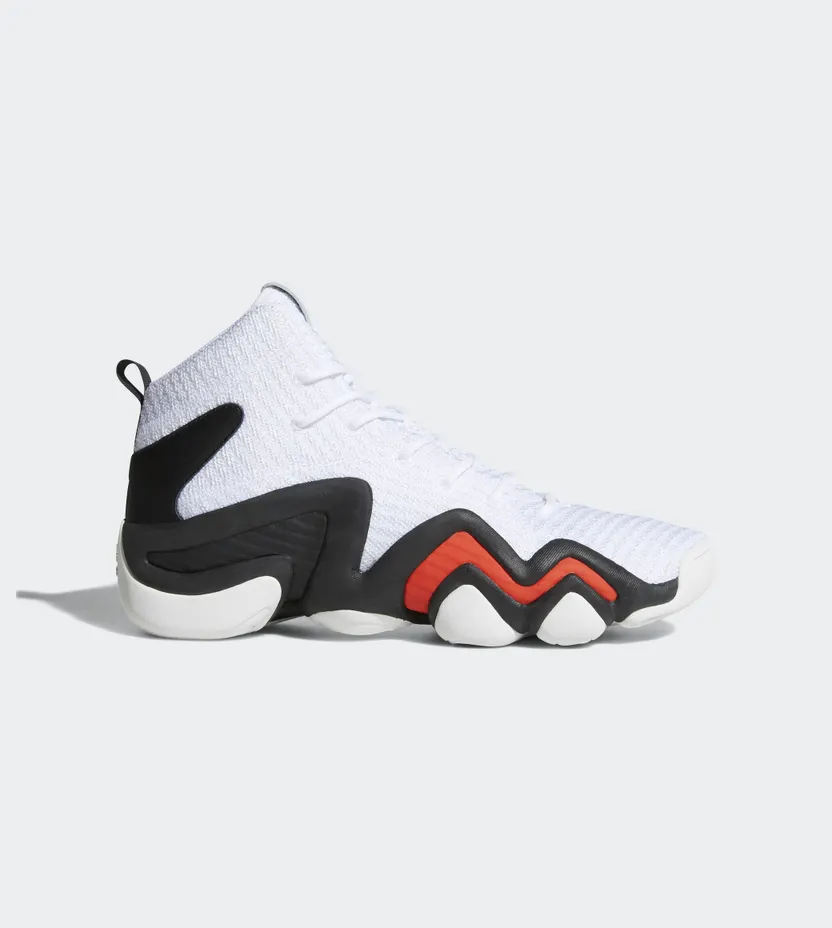 Adidas Crazy 8 ADV Primeknit ‘White Black Red’ Footwear White/Core Black/Hi-Res Red (CQ0987)