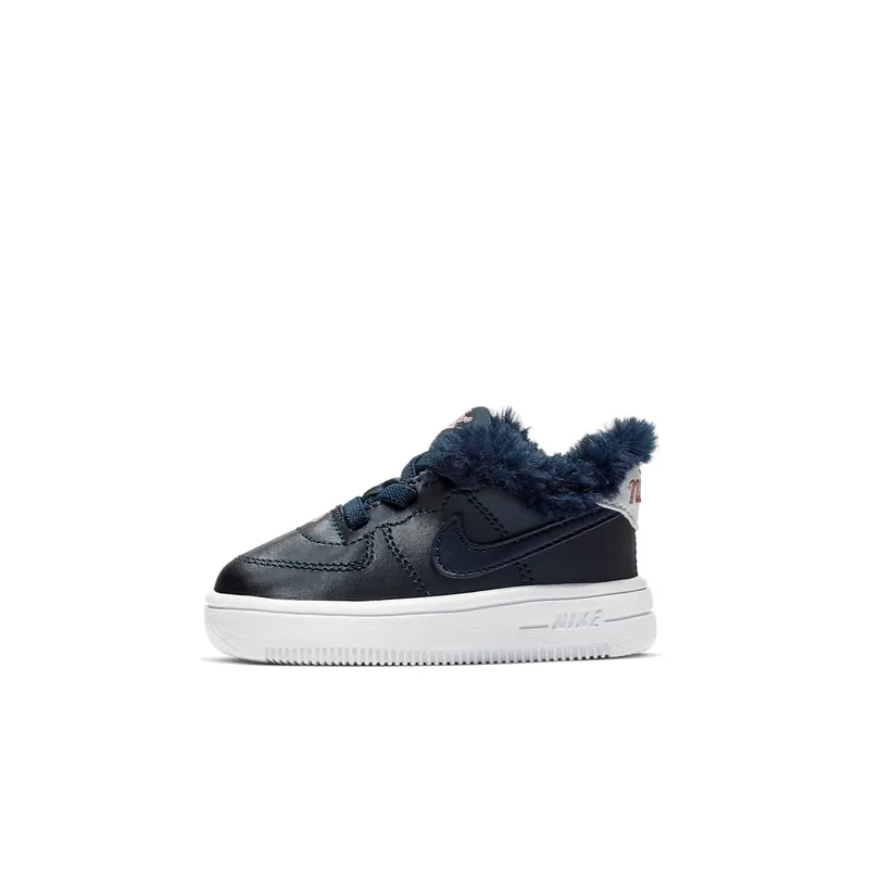 Nike Air Force 1 Low Valentines Day 2019 Obsidian (TD) Obsidian/Obsidian-White-Bleached Coral (AV0751-400)