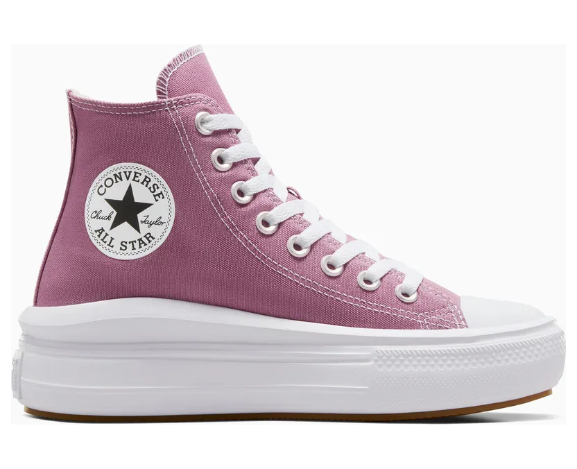 Converse Chuck Taylor All Star Move Platform Seasonal Color Dreamy Dahlia/wit/zwart – “Roze” (A05477C)