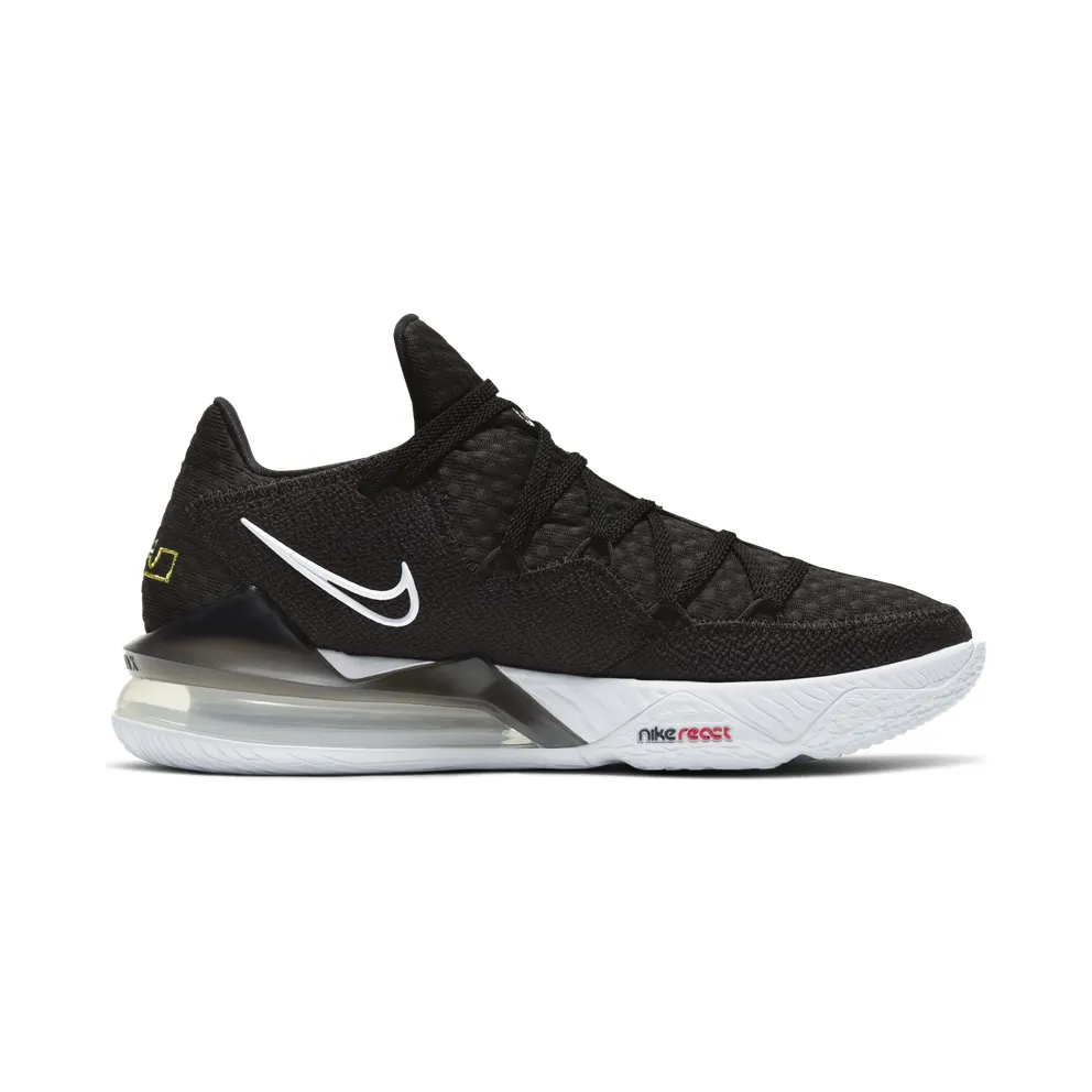 Nike LeBron 17 Low Black White Black/White-Multi-Color (CD5007-002)