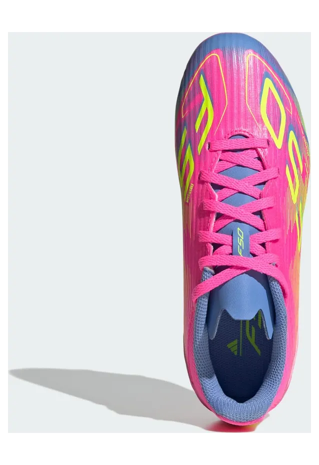 adidas F50 League FG/MG Lucid Pink Lucid Lemon Blue Fusion (IE3745)