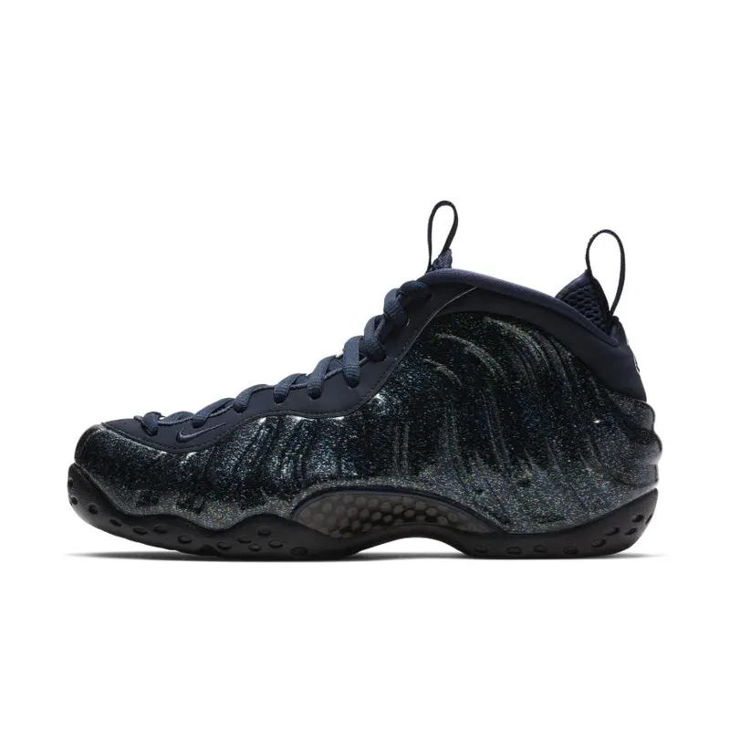 Nike Air Foamposite One Obsidian Glitter (W) Obsidian/Obsidian-Obsidian-Obsidian (AA3963-400)