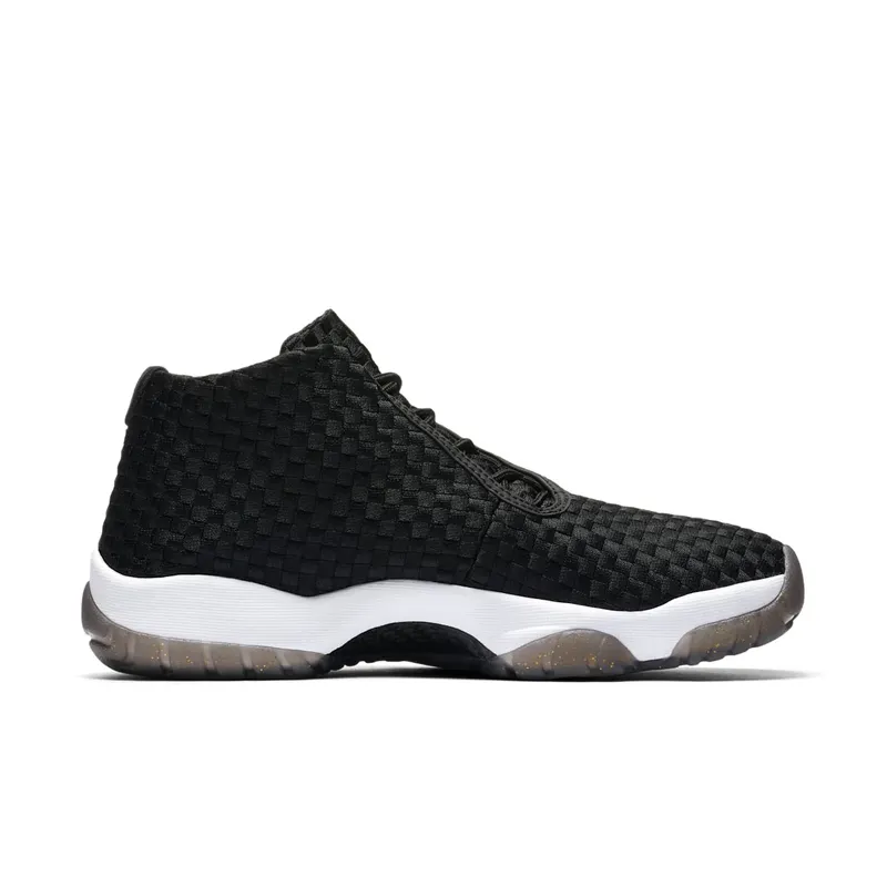 Jordan Future Black White Gold Black/Black-White-Metallic Gold (656503-031)