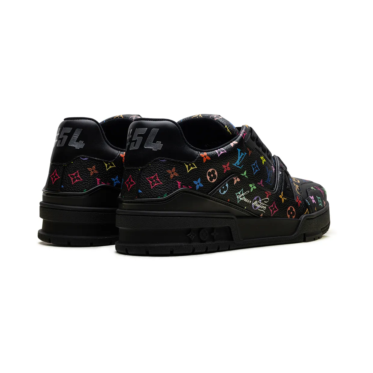 Louis Vuitton Trainer “Takashi Murakami – Black” (1AHEKZ) (2)
