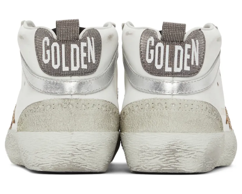 Golden Goose Glitter Mid Star “White” (F00122.F002259.10417) (4)