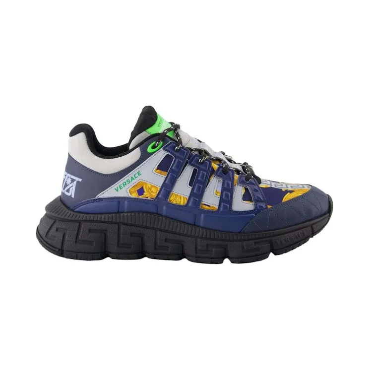 Versace Trigreca Sneakers Blue (DSU8094 1A06435 6U820)