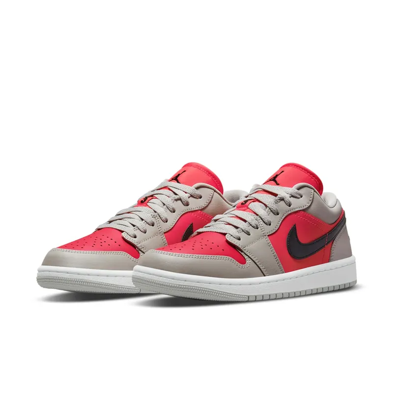 Air Jordan 1 Retro Low Light Iron Ore Siren Red (DC0774-060)