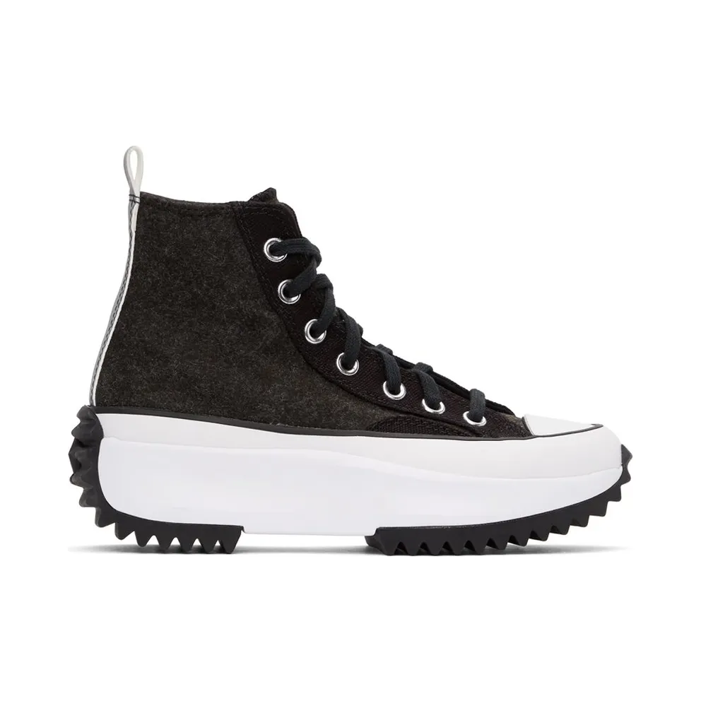 Converse Black Run Star Hike High-Top Sneakers (169437C)