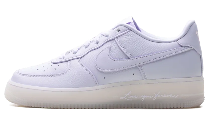 Nike Air Force 1 Low GS “Drake NOCTA Certified Lover Boy Palest Purple” (HQ1772-500)