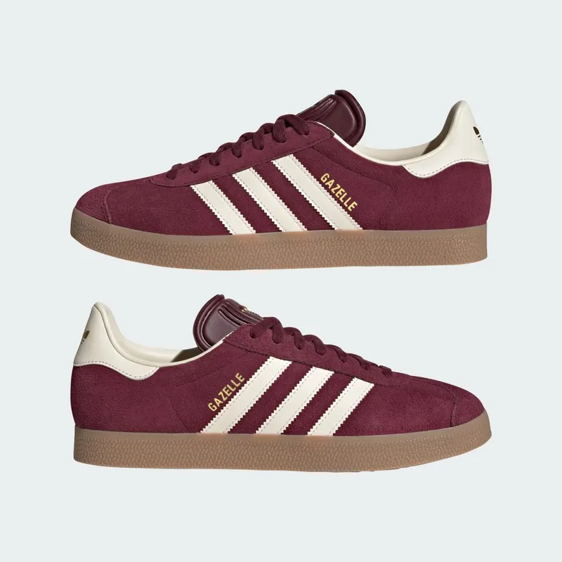Adidas Gazelle Maroon / Cream White / Gum (KK2637)