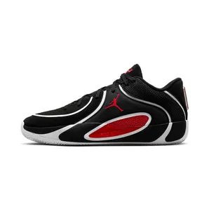 Jordan Tatum 4 Bloodline “Black / White / University Red” (HQ4614-001)