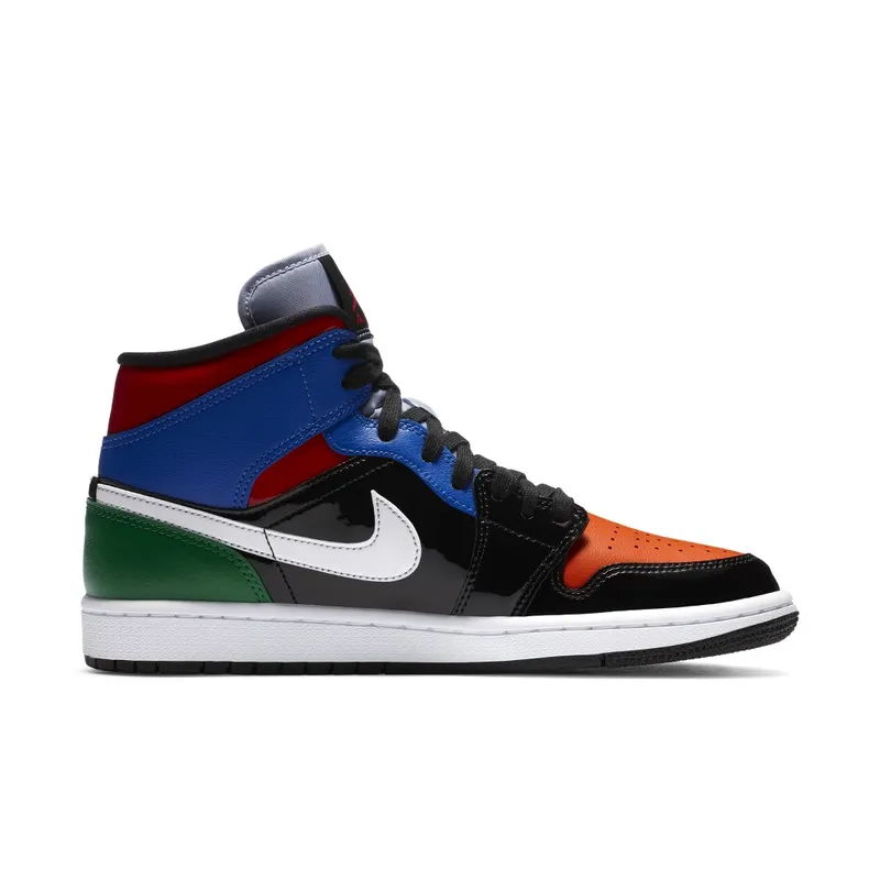 Air Jordan WMNS 1 Mid SE ‘Multi Patent’ (2020) (CV5276-001)