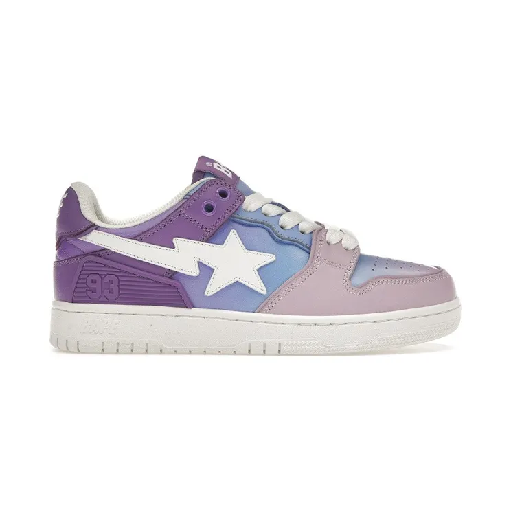 A Bathing Ape Bape SK8 Sta Purple Gradient (1J30-191-023-PUR)
