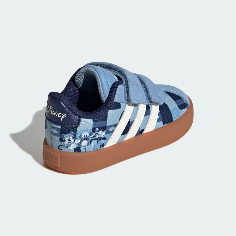 Adidas ADIDAS DISNEY MICKEY MOUSE VL COURT Shoes PEUTERS Ash Blue / Off White / Crew Blue (JH6078)