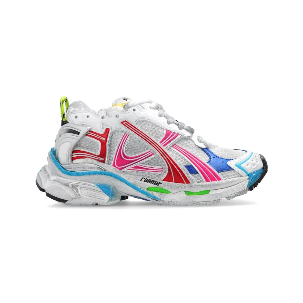 Balenciaga Runner Worn-Out White Multi-Color (772767 W3RBW 9645)