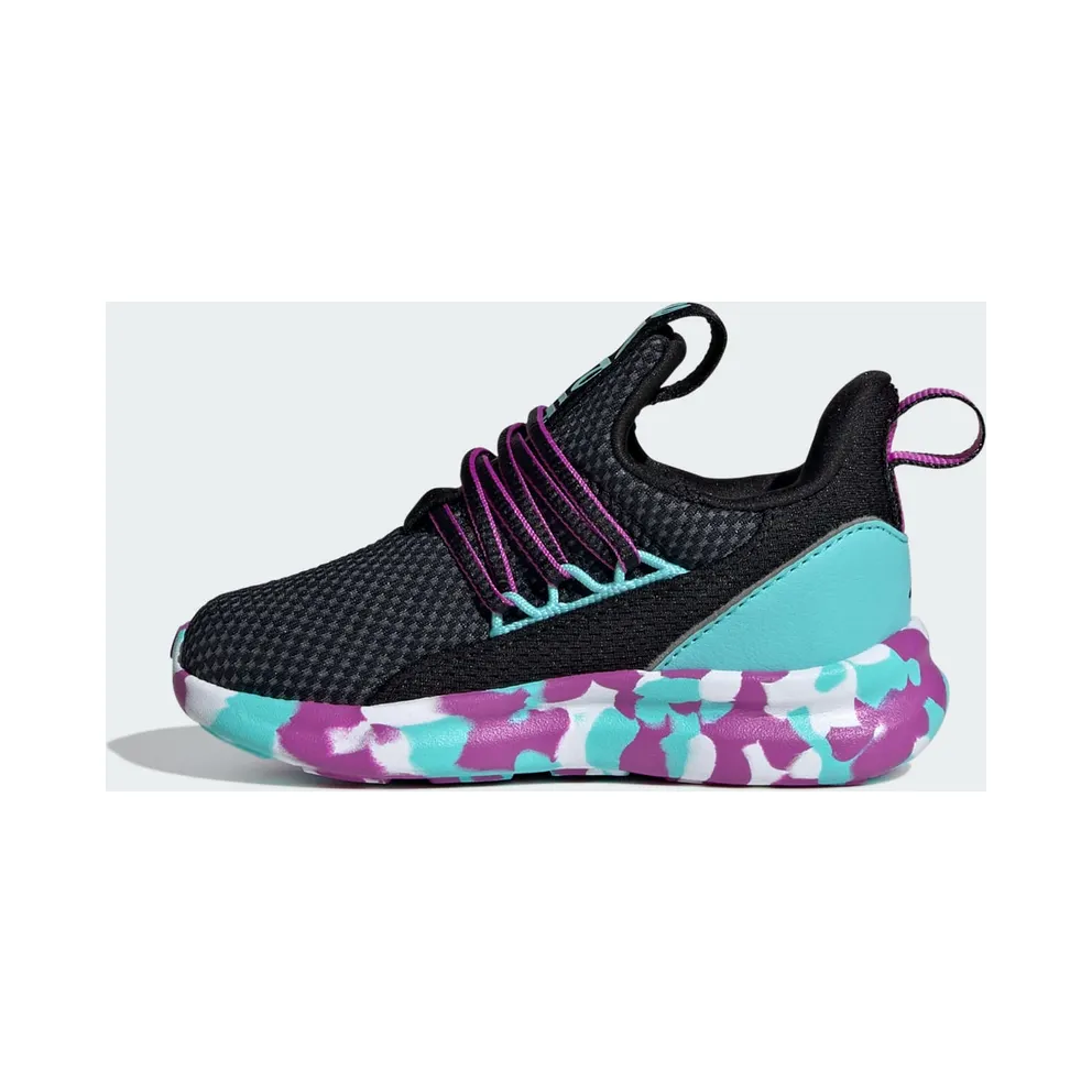 adidas Lite Racer Adapt 7.0 Black Purple Burst Aqua (JS2284)