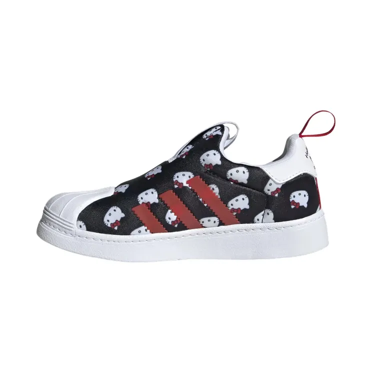 Adidas Superstar 360 PS “Hello Kitty – Cloud White Core Black Vivid Red” (GY9212)