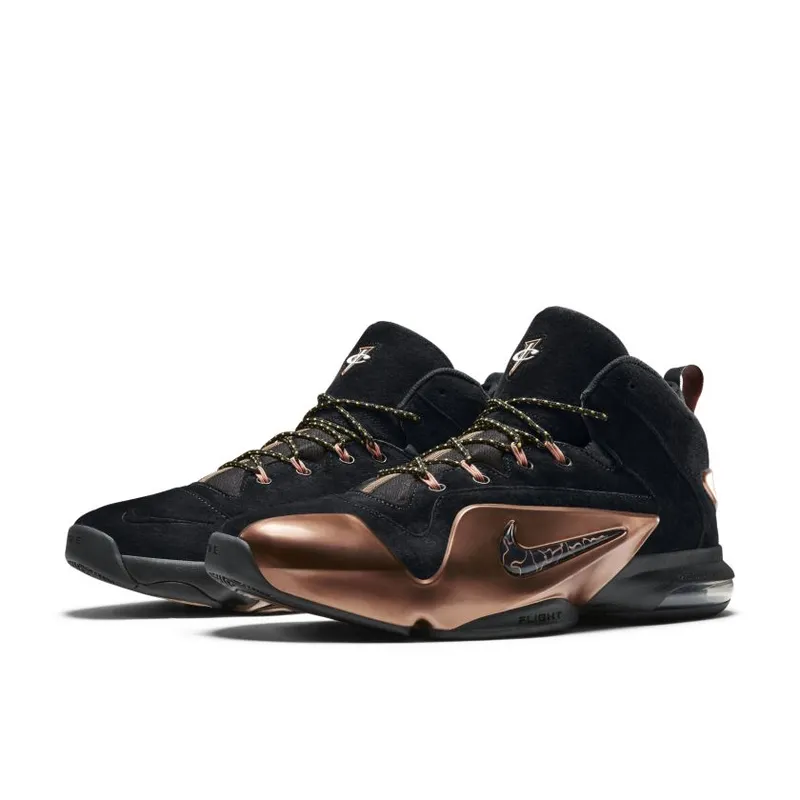 Nike Zoom Penny 6 Copper Black/Black-Metallic Copper (749629-001)