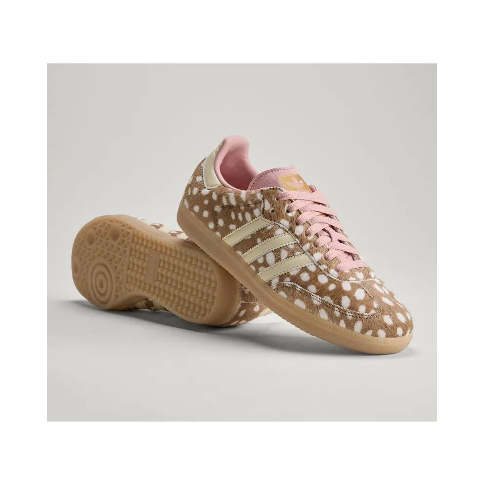 Adidas Samba OG Hertenprint Brown Desert “Pony Hair” (KJ7447)
