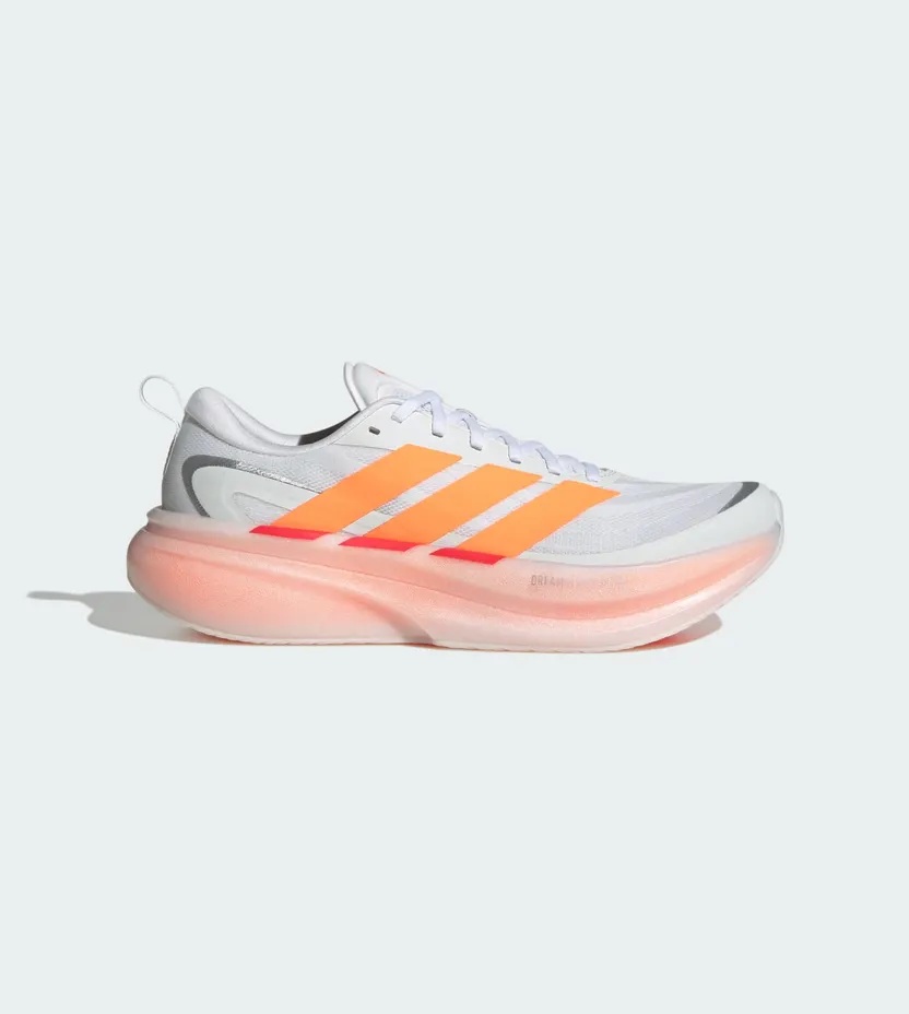 Adidas SUPERNOVA GLIDE M HARDLOOPSCHOENEN Cloud White / Lucid Orange / Lucid Red (KJ8757)