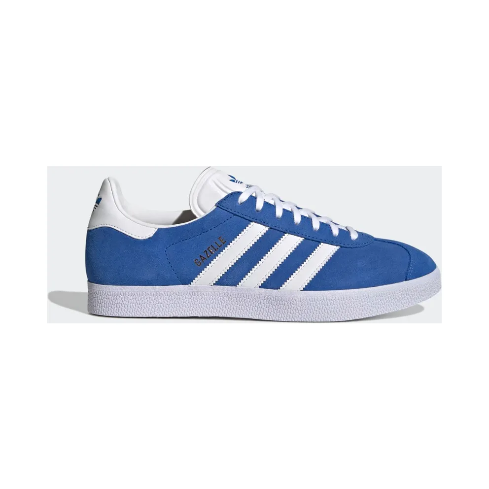 Adidas Gazelle Blue / Cloud White / Gold Metallic (GX2207)