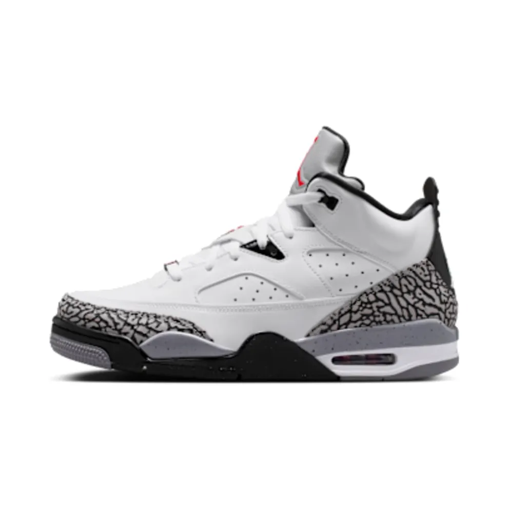 Jordan Son of Mars Low White Cement White/Gym Red-Black-Cement Grey (580603-101)