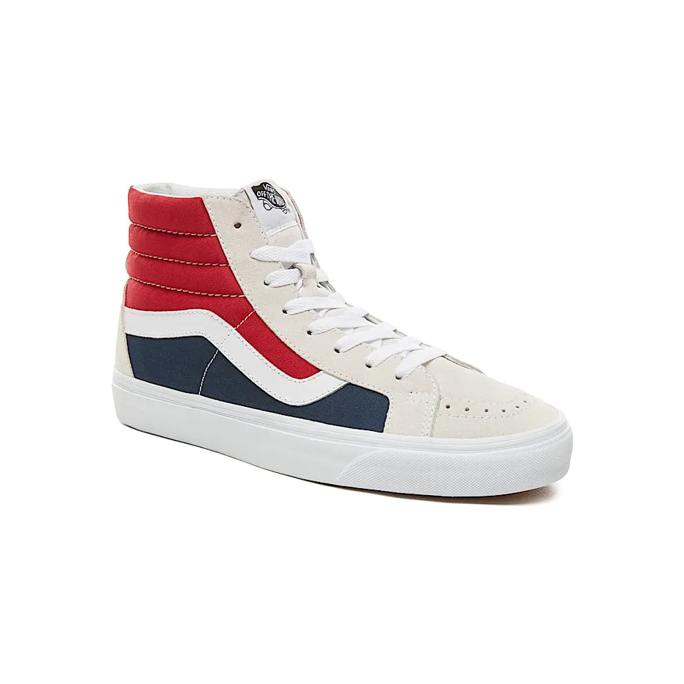 Vans Sk8-Hi Retro Block White/Red-Dress Blue (VN0A2XSBQKN)