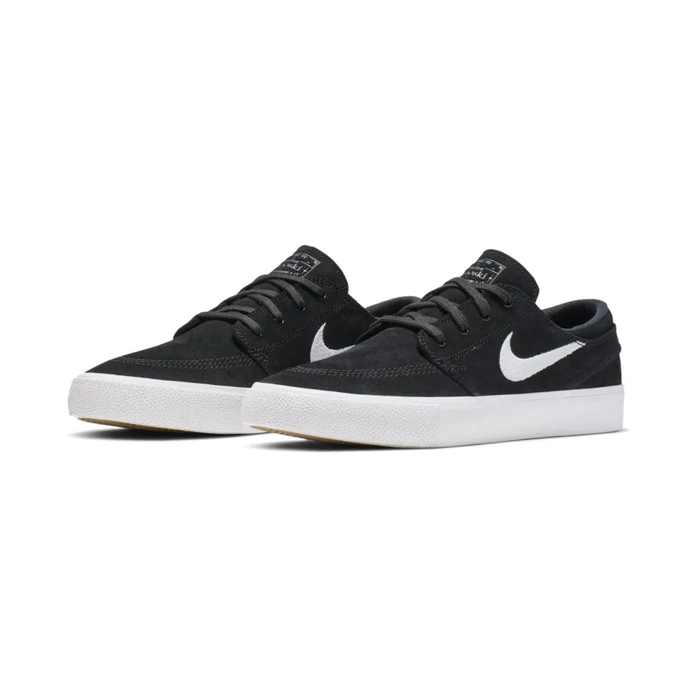 Nike SB Zoom Stefan Janoski RM Black Black Thunder Grey Gum Light Brown White (AQ7475-001)
