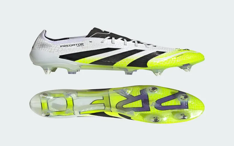 adidas Predator Elite SG Cloud White Core Black Lucid Lemon (JI1067)