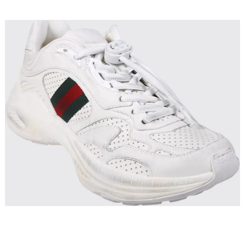 Gucci 2.0 Perforated Leather Sneakers White (854041AAF0H9246)