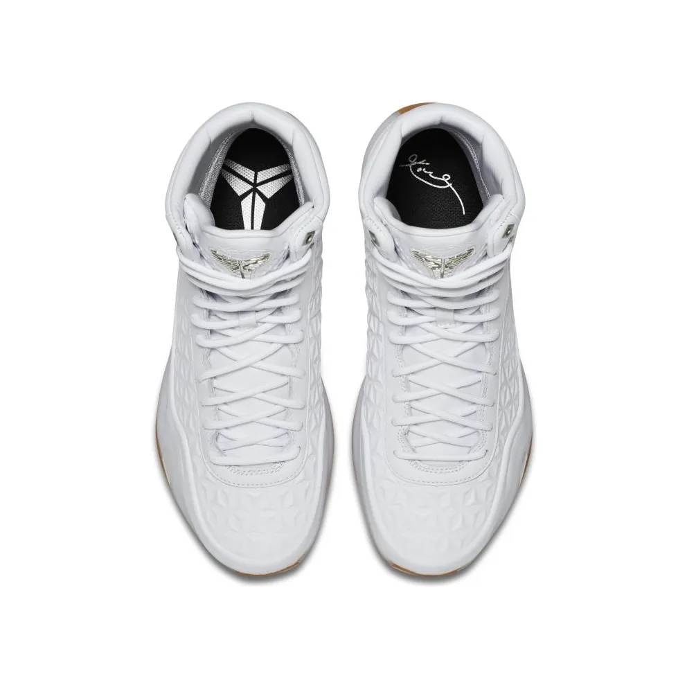 Nike Kobe 10 Elite Ext White Gum White/Metallic Silver (822950-100)