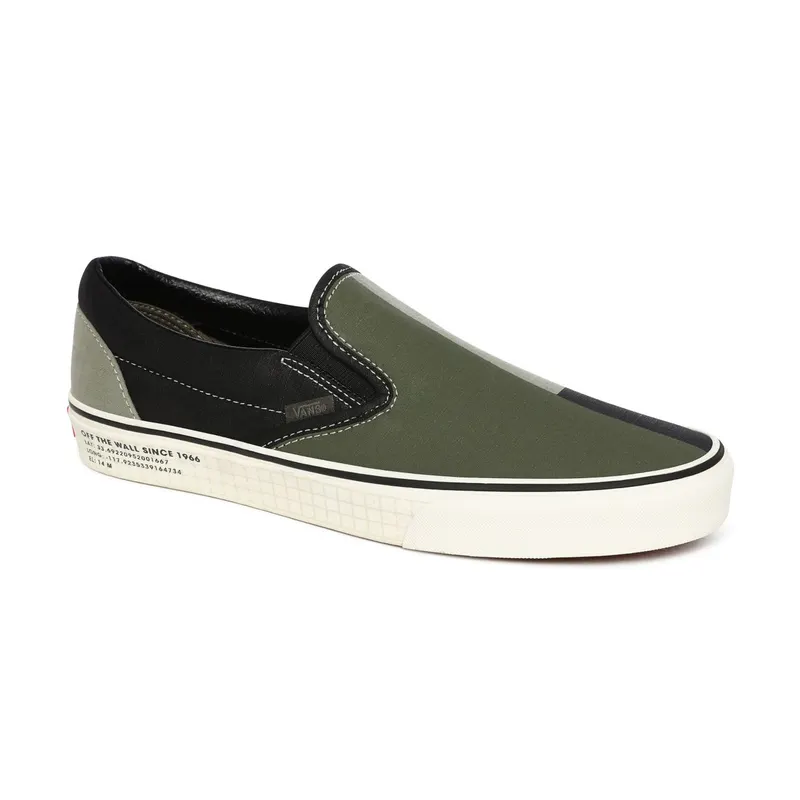 VANS 66 Supply Classic Slip-on Shoes (Green)