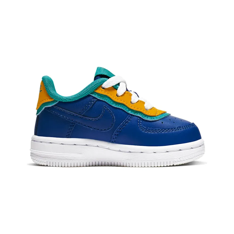 Nike Force 1 LV8 1 DBL Indigo Force Canyon Gold (BV1086-400)