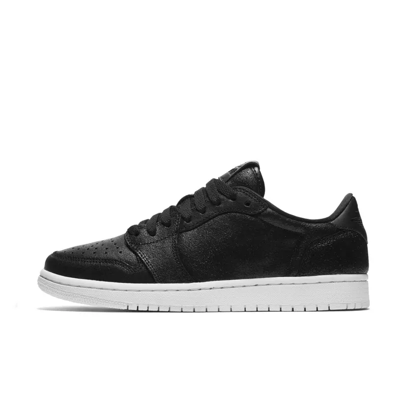 Jordan 1 Retro Low NS Black White (W) Black/White-Metallic Gold (AH7232-011)