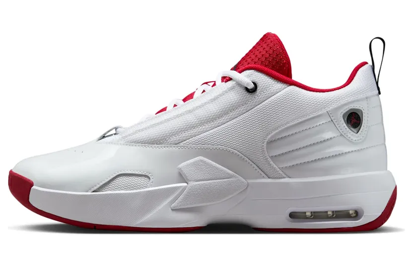 Jordan Max Aura 6 “White / Black / Gym Red” (FQ8298-106)