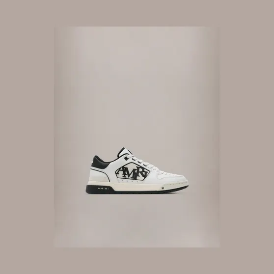 Amiri Classic Low “White Black” (AMFOSR1101-111)