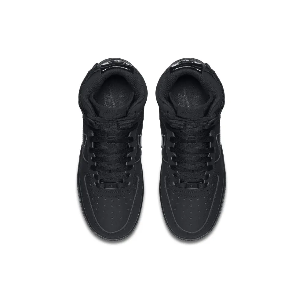 Nike Air Force 1 High Triple Black (GS) Black/Black/Black (653998-001)