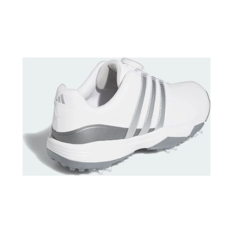 adidas Tour360 24 BOA Golf Cloud White Silver Metallic Iron Metallic (IF0269)