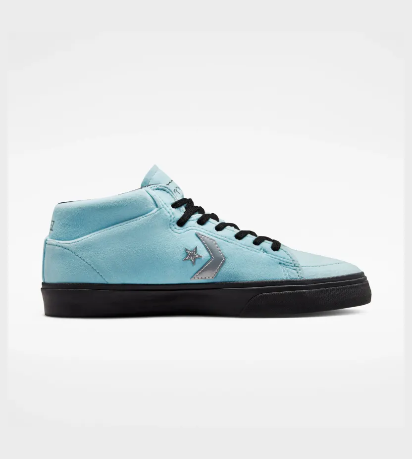 Converse Louie Lopez Mid x FA Cyan Tint/zwart/zwart (A05074C)